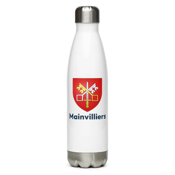 Gourde inox blason de Mainvilliers