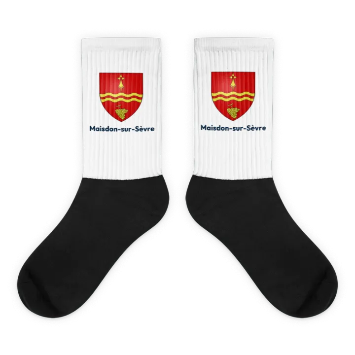 Chaussettes — blason de Maisdon-sur-Sèvre
