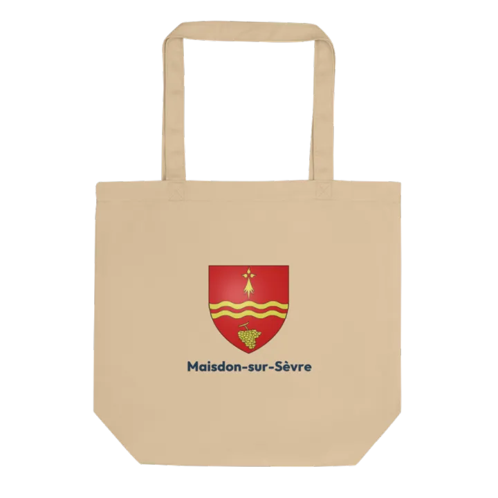 Tote bag coton bio — blason de Maisdon-sur-Sèvre
