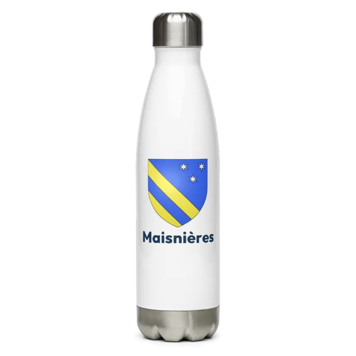 Gourde inox blason de Maisnières
