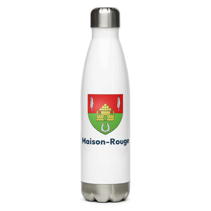 Gourde inox blason de Maison-Rouge