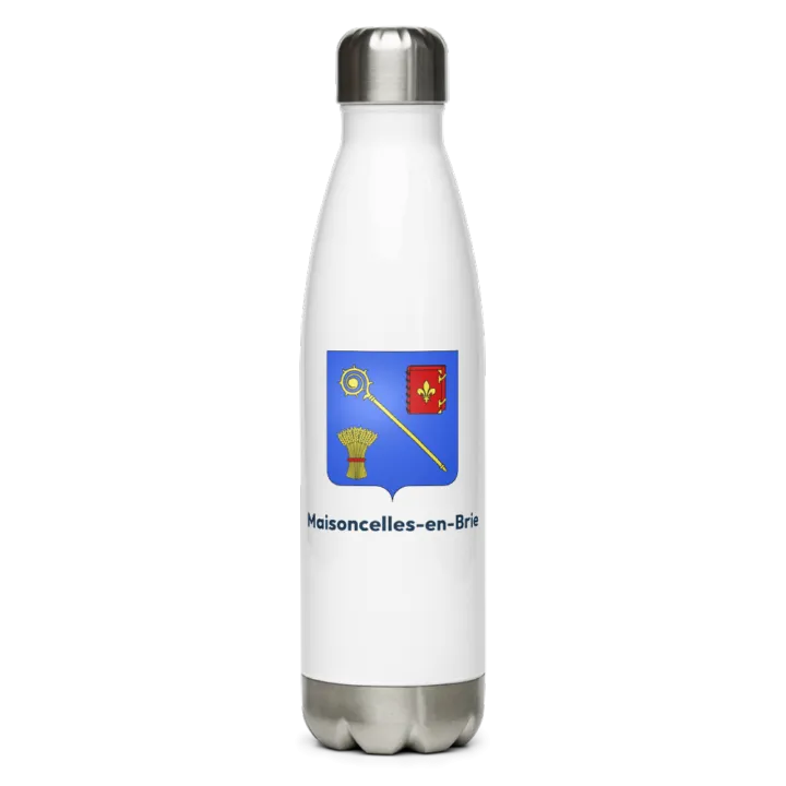 Gourde inox blason de Maisoncelles-en-Brie