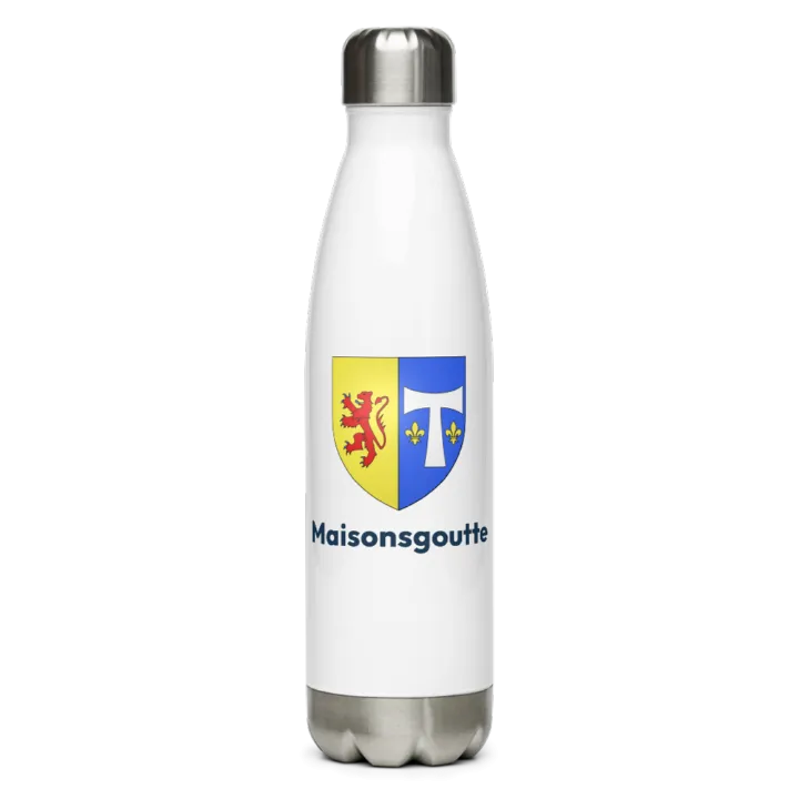 Gourde inox blason de Maisonsgoutte