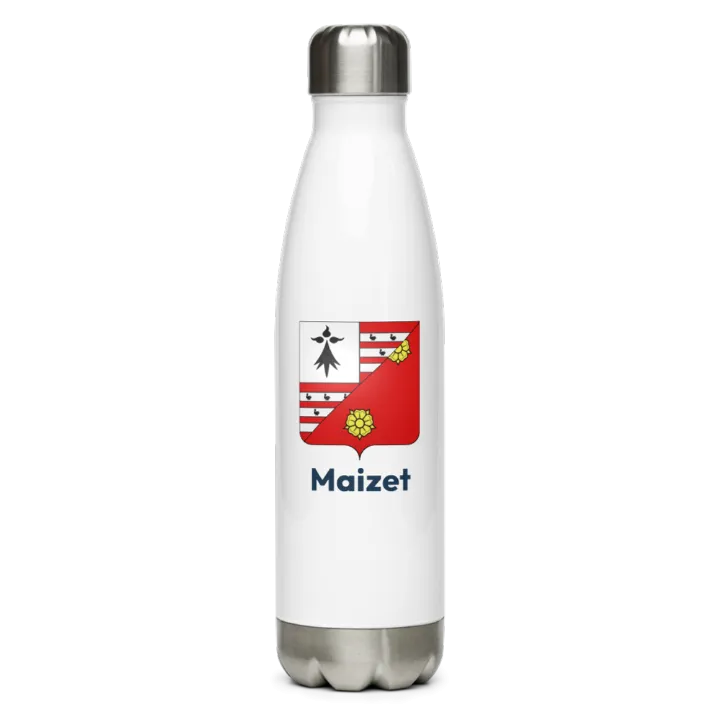 Gourde inox blason de Maizet