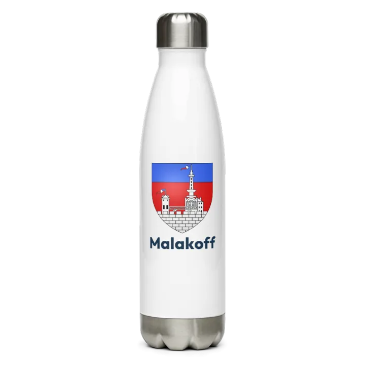 Gourde inox blason de Malakoff