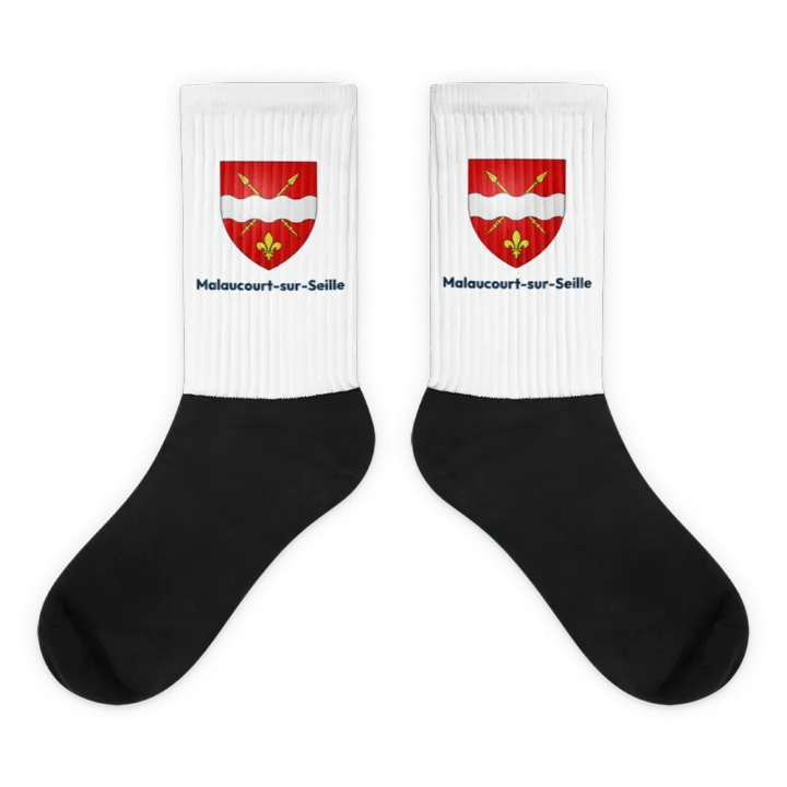 Chaussettes — blason de Malaucourt-sur-Seille