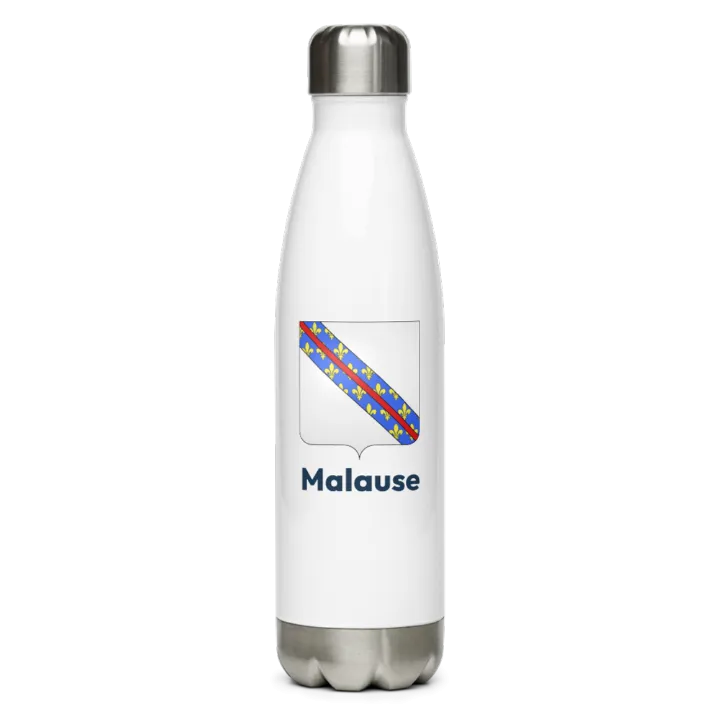 Gourde inox blason de Malause