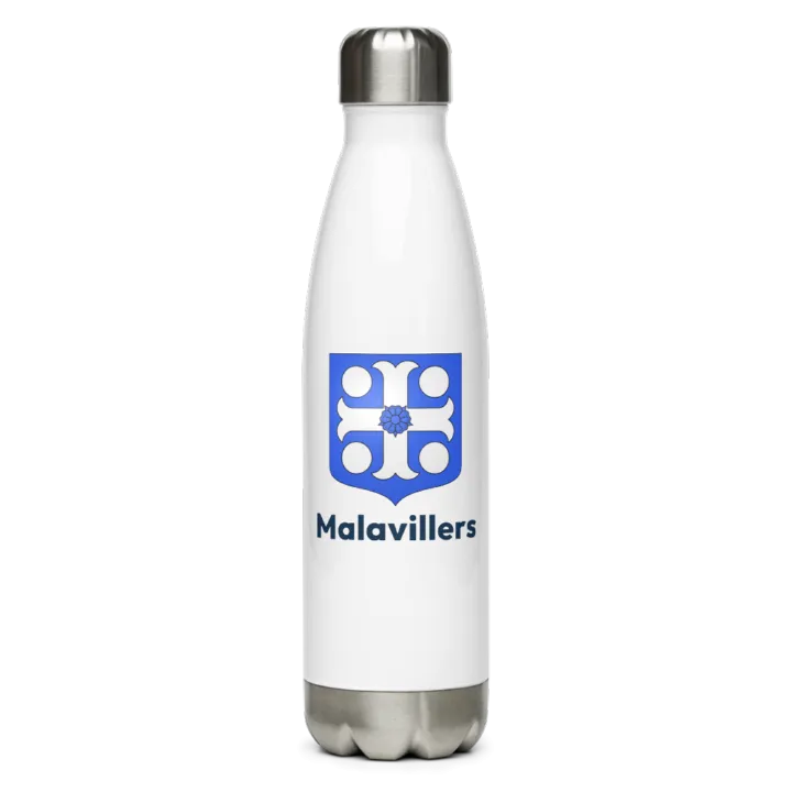 Gourde inox blason de Malavillers