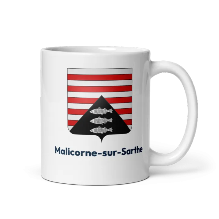 Mug blason de Malicorne-sur-Sarthe