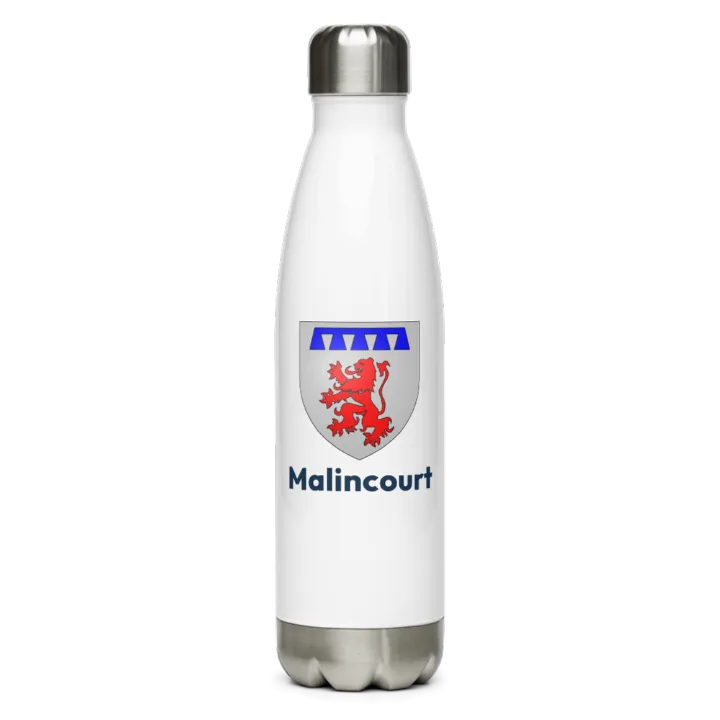 Gourde inox blason de Malincourt