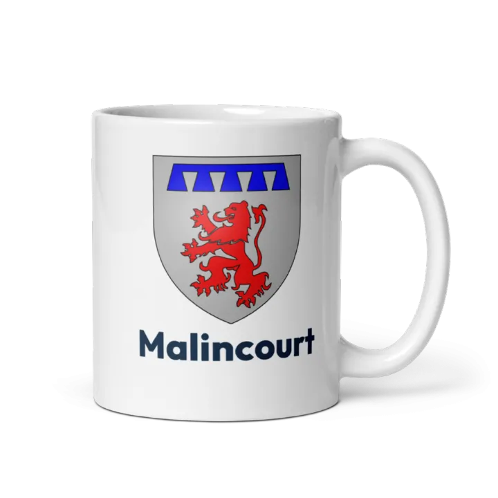 Mug blason de Malincourt