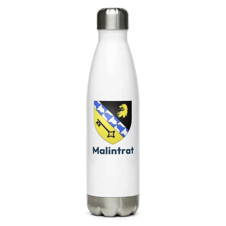 Gourde inox blason de Malintrat