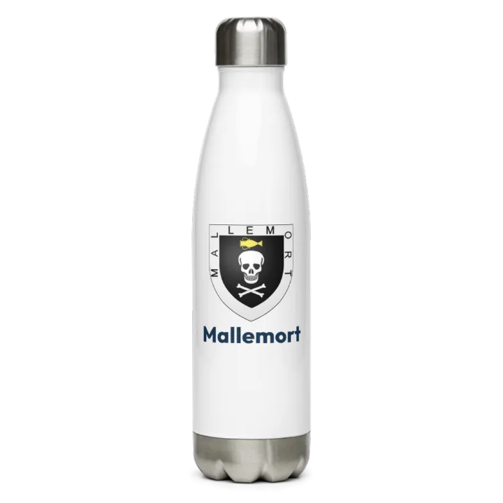 Gourde inox blason de Mallemort
