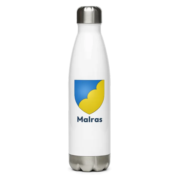 Gourde inox blason de Malras