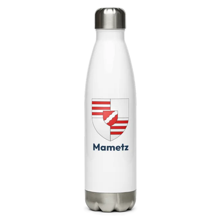 Gourde inox blason de Mametz