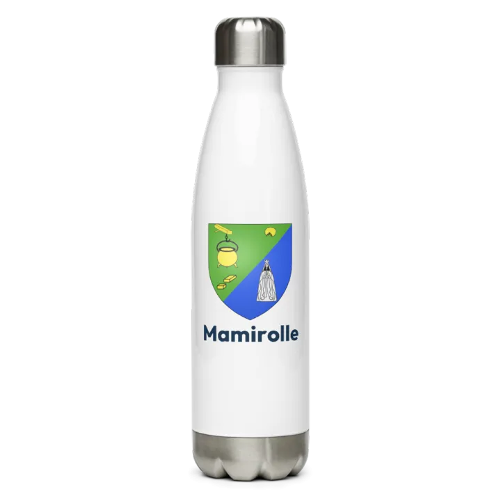 Gourde inox blason de Mamirolle