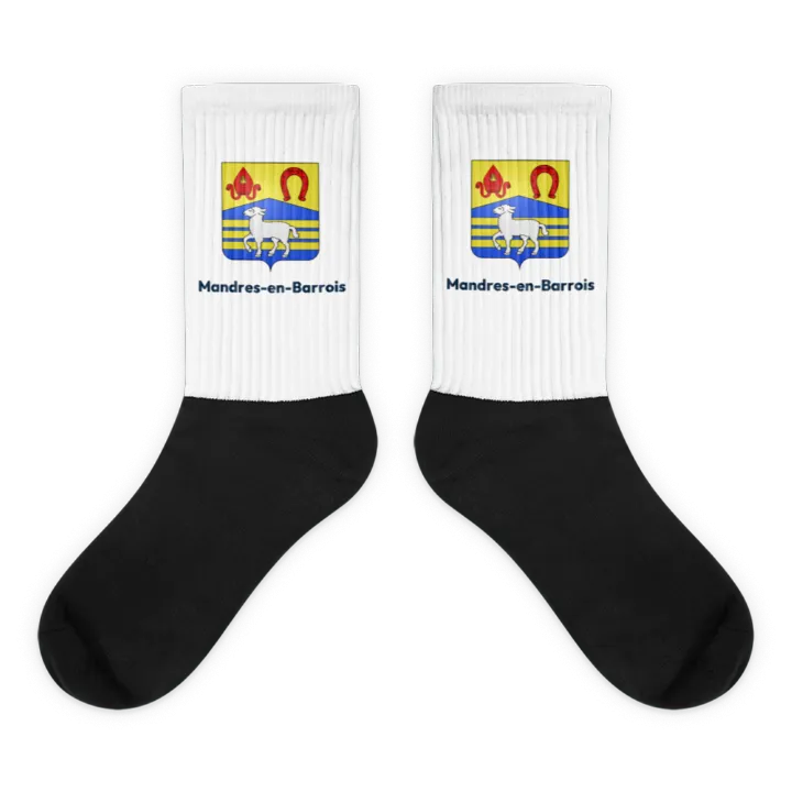 Chaussettes — blason de Mandres-en-Barrois