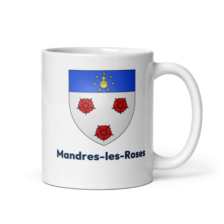 Mug blason de Mandres-les-Roses