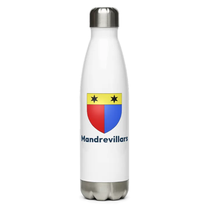 Gourde inox blason de Mandrevillars