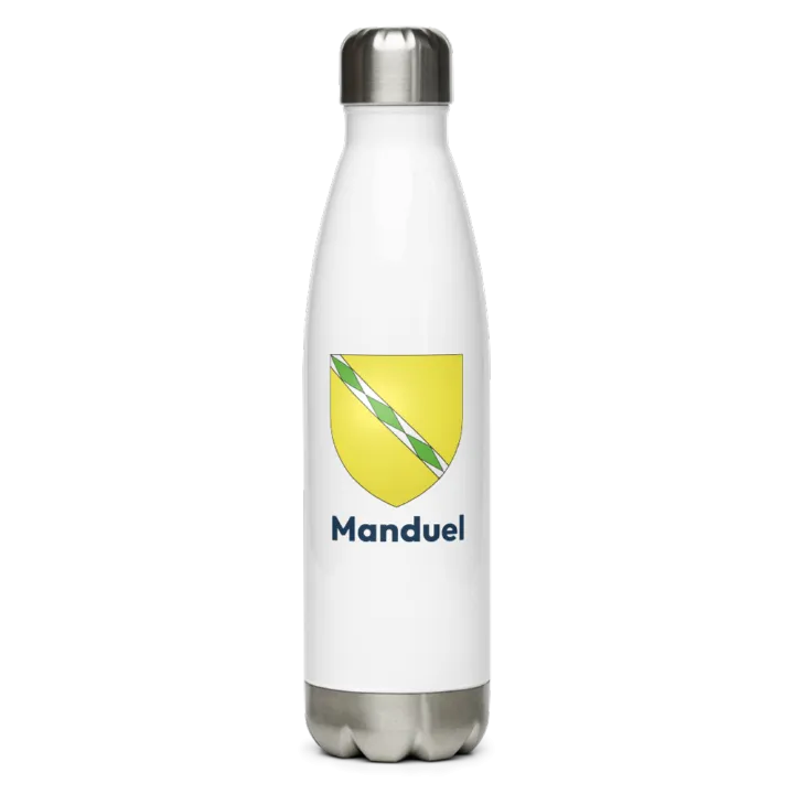 Gourde inox blason de Manduel