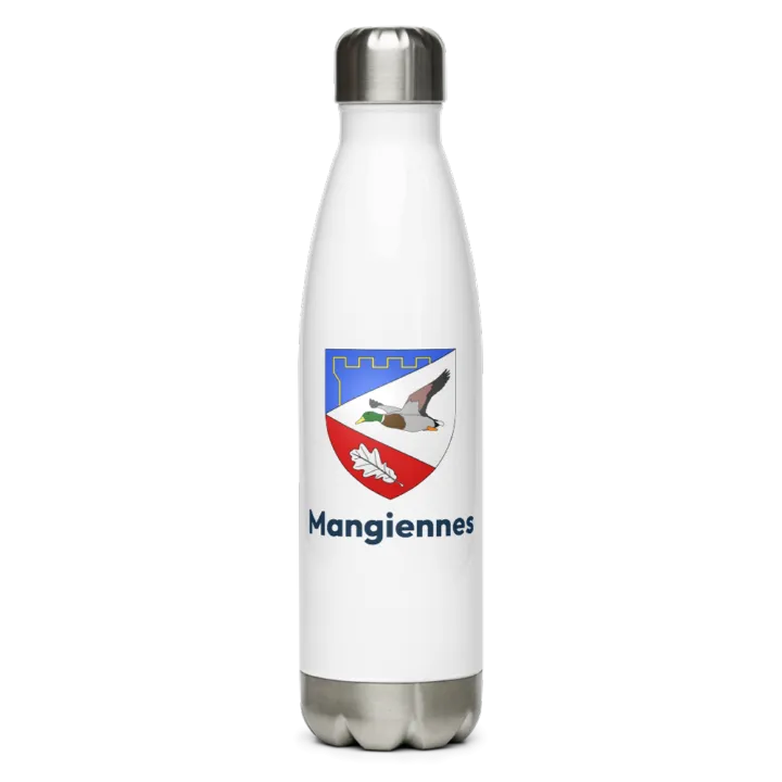Gourde inox blason de Mangiennes