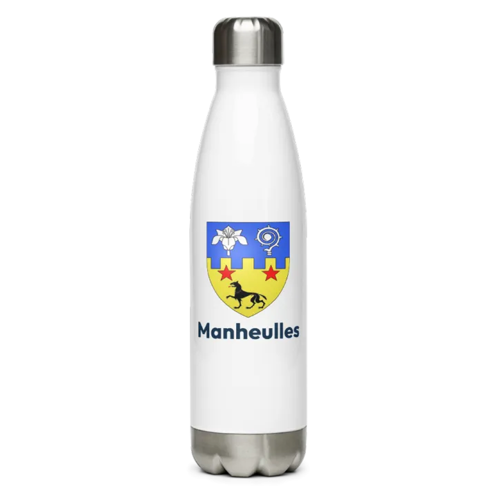Gourde inox blason de Manheulles