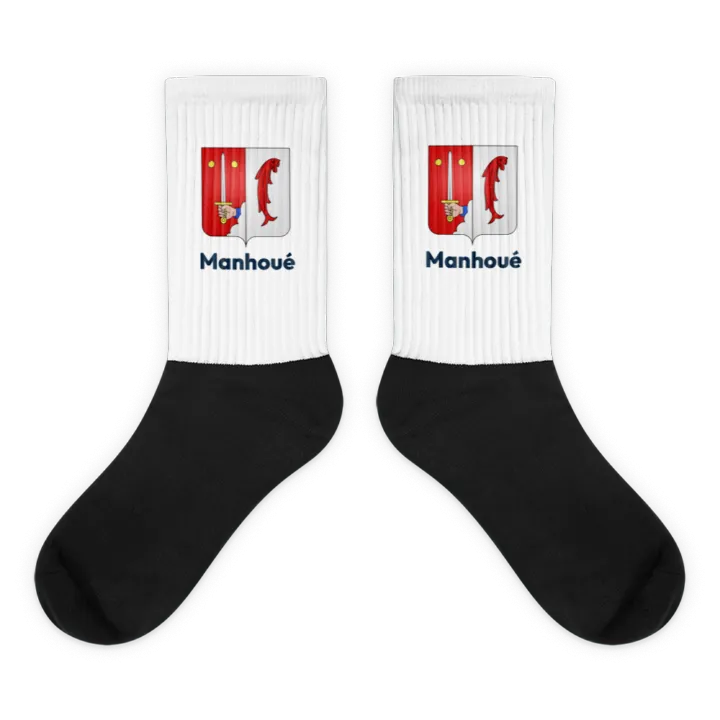 Chaussettes — blason de Manhoué