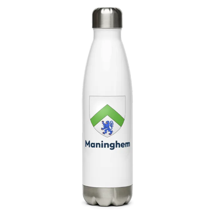 Gourde inox blason de Maninghem