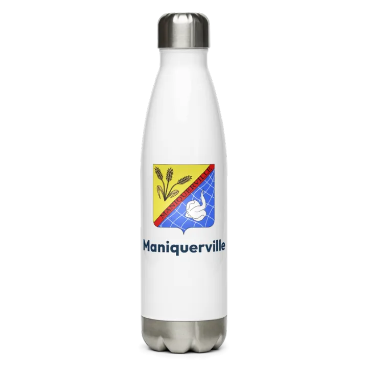 Gourde inox blason de Maniquerville