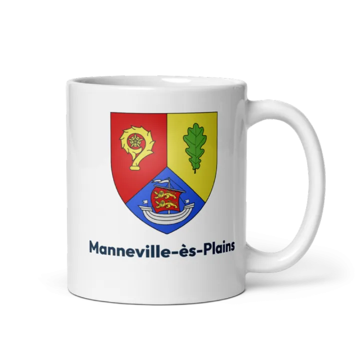 Mug blason de Manneville-ès-Plains