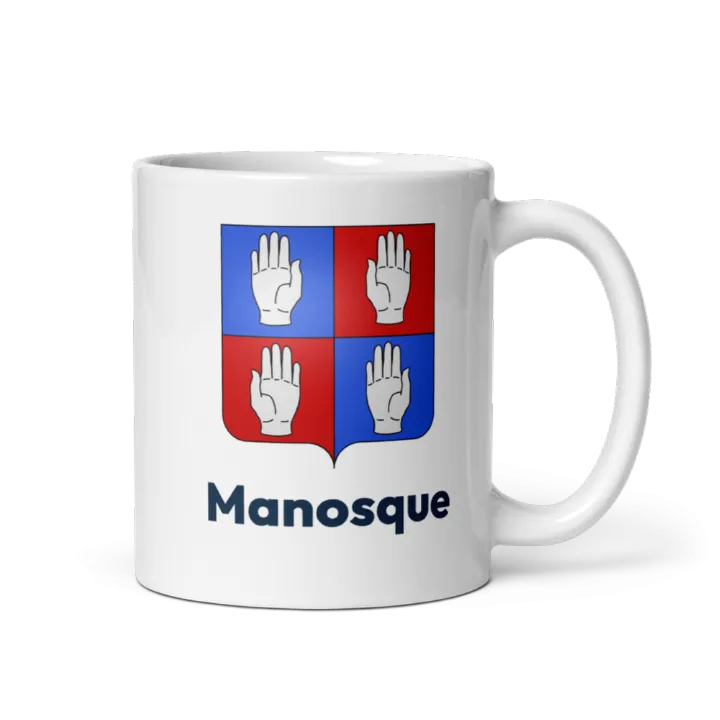 Mug blason de Manosque