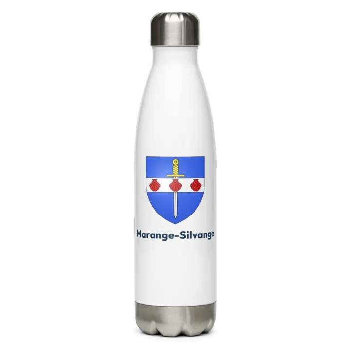 Gourde inox blason de Marange-Silvange