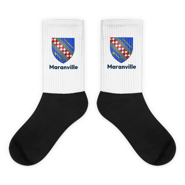 Chaussettes — blason de Maranville