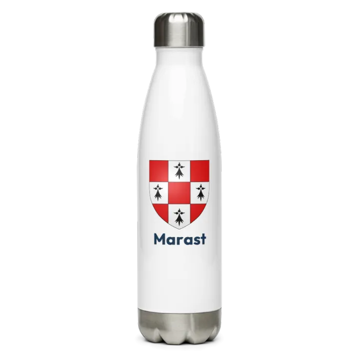 Gourde inox blason de Marast