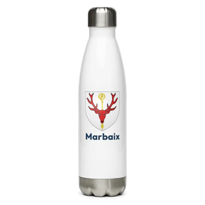 Gourde inox blason de Marbaix