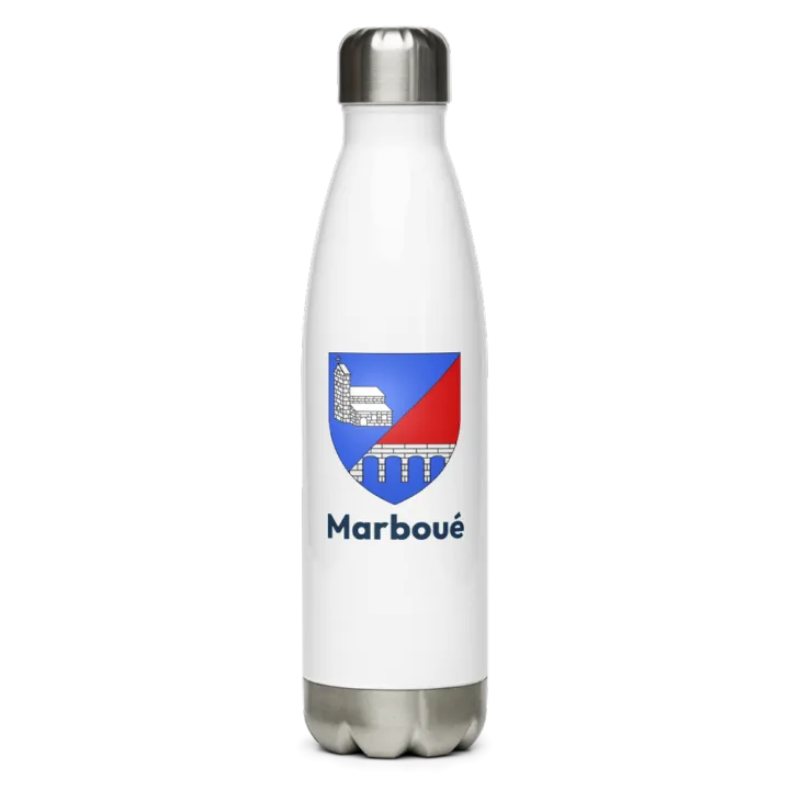 Gourde inox blason de Marboué