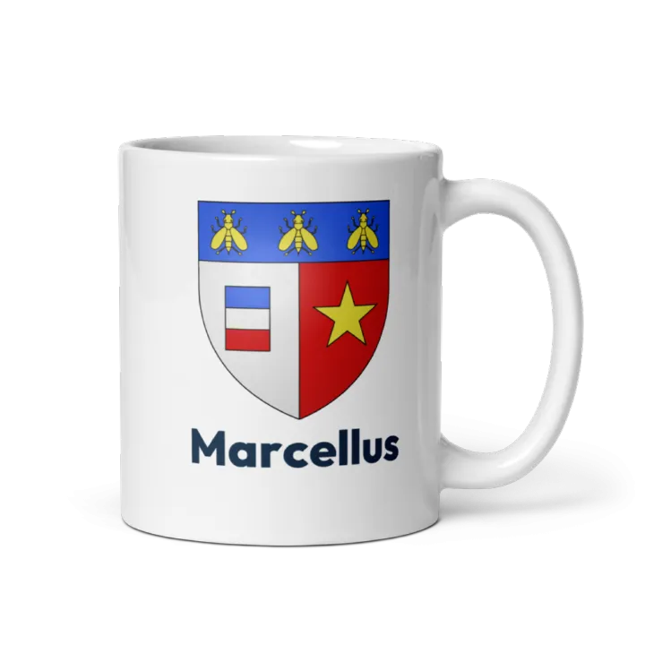 Mug blason de Marcellus