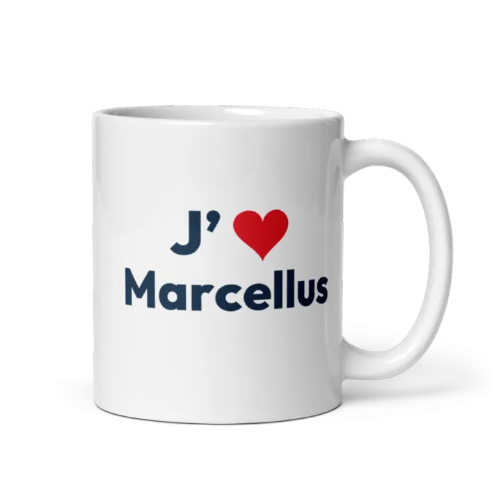 Mug « J’❤ Marcellus »