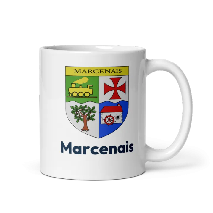 Mug blason de Marcenais