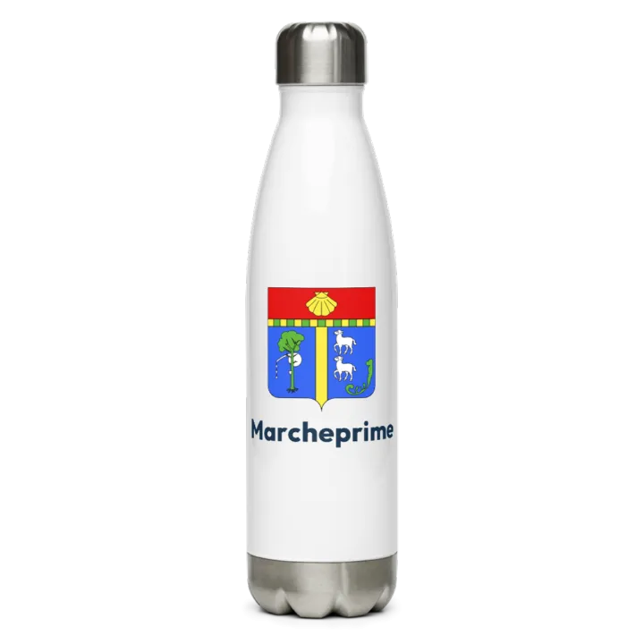Gourde inox blason de Marcheprime
