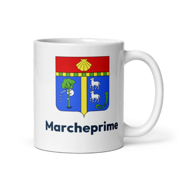 Mug blason de Marcheprime