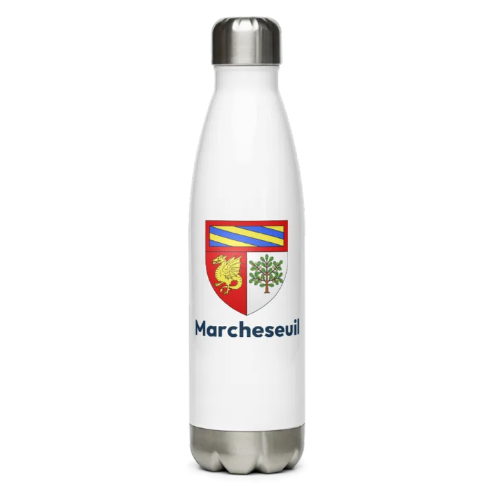 Gourde inox blason de Marcheseuil
