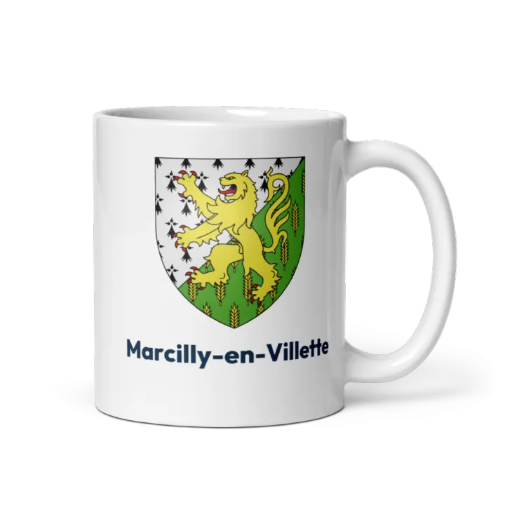 Mug blason de Marcilly-en-Villette