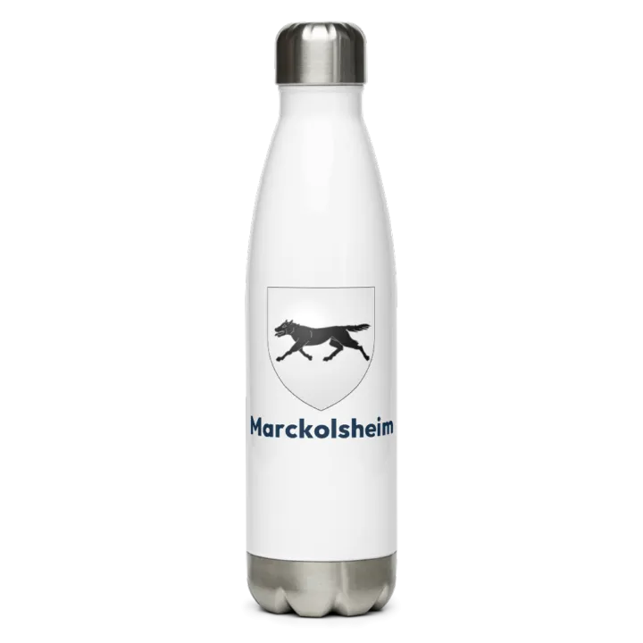 Gourde inox blason de Marckolsheim