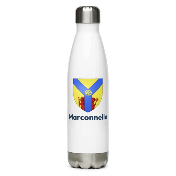 Gourde inox blason de Marconnelle