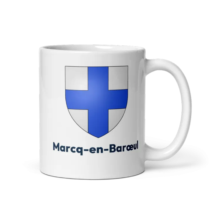 Mug blason de Marcq-en-Barœul