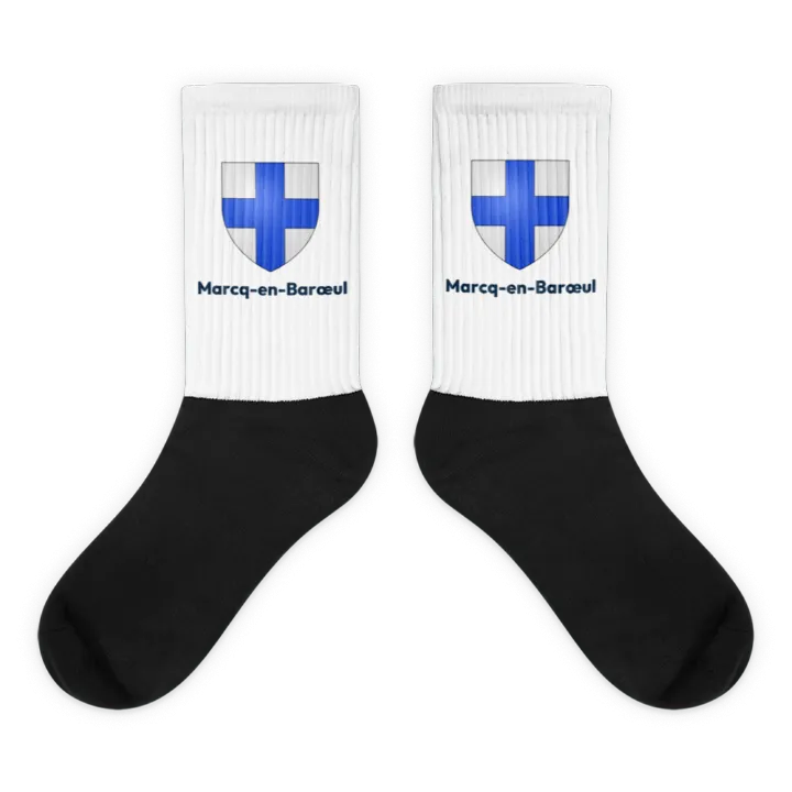 Chaussettes — blason de Marcq-en-Barœul