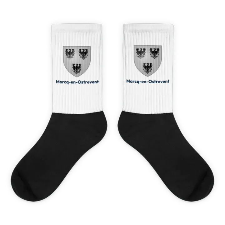 Chaussettes — blason de Marcq-en-Ostrevent