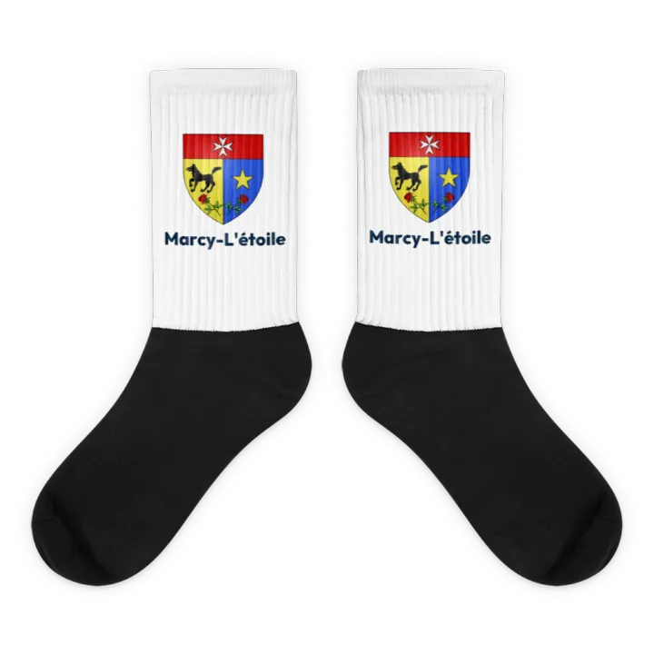 Chaussettes — blason de Marcy-l'Étoile