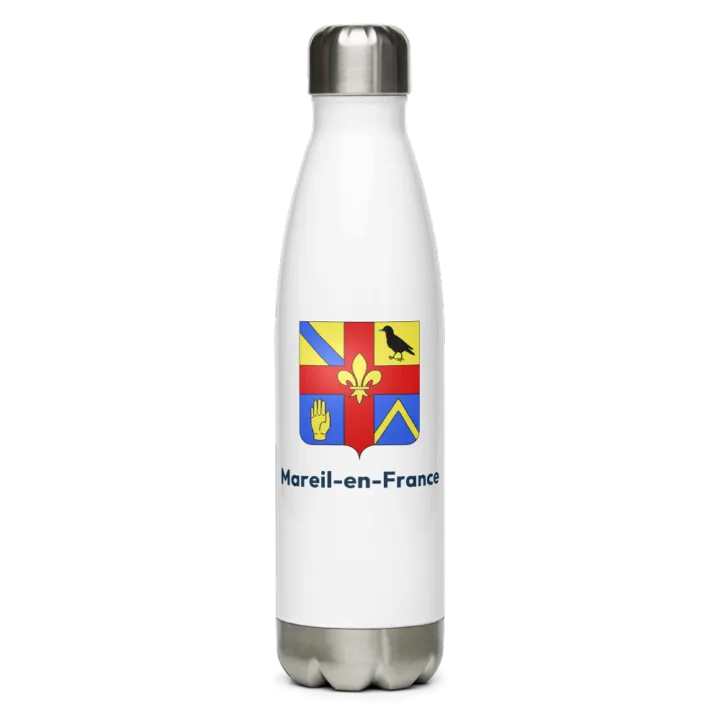 Gourde inox blason de Mareil-en-France